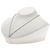 Collana Boucheron Square 1P Diamante in Oro Bianco 18K - vista 4