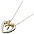 Autre Marque Tiffany & Co. Heart Ribbon Halskette
