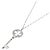 Autre Marque Tiffany & Co. Clover Key Diamantenhalskette