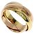 Cartier Trinity Ring aus 18K Rosa Weiß und Gelbgold
