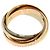Cartier Trinity Ring aus 18K Rosa Weiß und Gelbgold - Ansicht 3