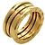Bulgari Anillo Bvlgari B-zero1 de 2 bandas en oro amarillo 18K - vista 2