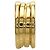 Bulgari Anillo Bvlgari B-zero1 de 2 bandas en oro amarillo 18K - vista 3