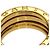 Bulgari Anillo Bvlgari B-zero1 de 2 bandas en oro amarillo 18K - vista 6