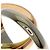 Anello Cartier Trinity in oro bianco oro giallo e oro rosa - vista 6