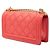 Chanel Coco Mark Boy 25 Schultertasche mit Kette Pink - Ansicht 2
