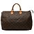 Bolso Louis Vuitton Monogram Speedy 40 Castaño