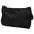 Sac bandoulière Prada avec plaque logo triangle Noir - vue 2