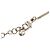Colar com pingente Chanel Coco Mark com motivo floral Prata - vista 4