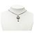 Colar com pingente Chanel Coco Mark com motivo floral Prata - vista 6