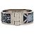 Hermès Bracelete Rígido Charnière Hermes Prata Multicor
