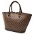Bolsa Louis Vuitton Damier Manosque GM Marrom - vista 2