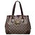 Saco Tote Louis Vuitton Damier Hampstead PM Marrom Damier ebene