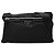 Prada Triangle Logo Plate Shoulder Bag Black