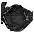 Prada Triangle Logo Plate Shoulder Bag Black - view 8