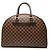 Borsa Louis Vuitton Damier Nolita 24 Marrone