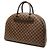 Borsa Louis Vuitton Damier Nolita 24 Marrone - vista 2