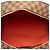 Borsa Louis Vuitton Damier Nolita 24 Marrone - vista 4
