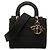 Borsa Christian Dior Dior Cannage Lady Delight Medium Nero