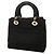 Borsa Christian Dior Dior Cannage Lady Delight Medium Nero - vista 2