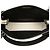 Borsa Balenciaga Cabas XS Navy Nero Bianco - vista 4