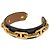 Hermès Pulsera Hermes Chaine d'Ancre Legato Dorado Verde