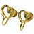 Autre Marque Orecchini a clip Open Heart in oro giallo 18K Tiffany & Co.