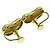 Autre Marque Pendientes de clip Tiffany Bean en oro amarillo de 18K - vista 2