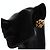 Orecchini Chanel Camellia Diamond in oro giallo 18K - vista 6