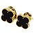 Van Cleef & Arpels Vintage Alhambra Onyx Ohrringe