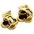 Van Cleef & Arpels Vintage Alhambra Onyx Ohrringe - Ansicht 2