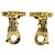 Van Cleef & Arpels Vintage Alhambra Onyx Ohrringe - Ansicht 4