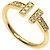 Autre Marque Tiffany & Co. T Wire Diamantring