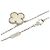 Collana Vintage Alhambra in Madreperla Bianca Van Cleef & Arpels - vista 2