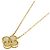 Collana Van Cleef & Arpels Vintage Alhambra in madreperla gialla e diamanti