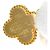 Collana Van Cleef & Arpels Vintage Alhambra in madreperla gialla e diamanti - vista 5