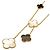 Van Cleef & Arpels Magic Alhambra Halskette mit 6 Motiven