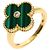 Van Cleef & Arpels Vintage Alhambra Malachit Ring - Ansicht 2