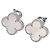 Van Cleef & Arpels Vintage Alhambra Ohrringe aus Perlmutt