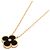 Collier Van Cleef & Arpels Vintage Alhambra Onyx et Diamants