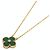 Collana Van Cleef & Arpels Vintage Alhambra Malachite e Diamanti