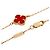 Pulsera Sweet Alhambra de cornalina Van Cleef & Arpels - vista 3