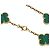 Van Cleef & Arpels Vintage Alhambra Malachit Halskette - Ansicht 3