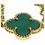 Van Cleef & Arpels Vintage Alhambra Malachit Halskette - Ansicht 6