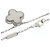 Collana Van Cleef & Arpels Vintage Alhambra Guilloché 1P Diamond - vista 2