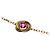 Bracciale Cartier Trinity Zaffiri Rosa - vista 2