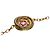 Bracciale Cartier Trinity Zaffiri Rosa - vista 3