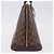 Louis Vuitton Alma Damier PM Marrone - vista 6