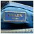 Prada Double Zip Lux Saffiano Leather Medium Azul - vista 7