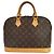 Louis Vuitton Alma Monogram Canvas PM Castaño